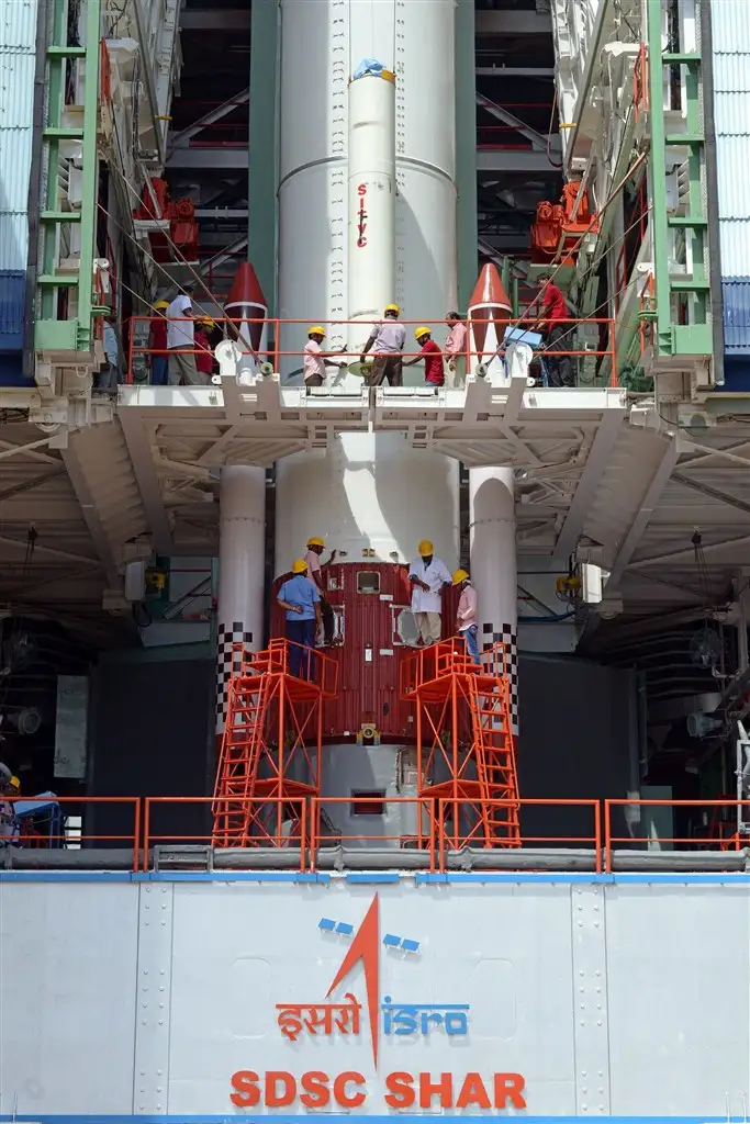  Decontainerisation of TeLEOS-1 on PSLV-C29 Payload Adaptor is in progress