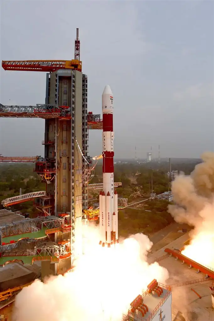 PSLV C31 Take off