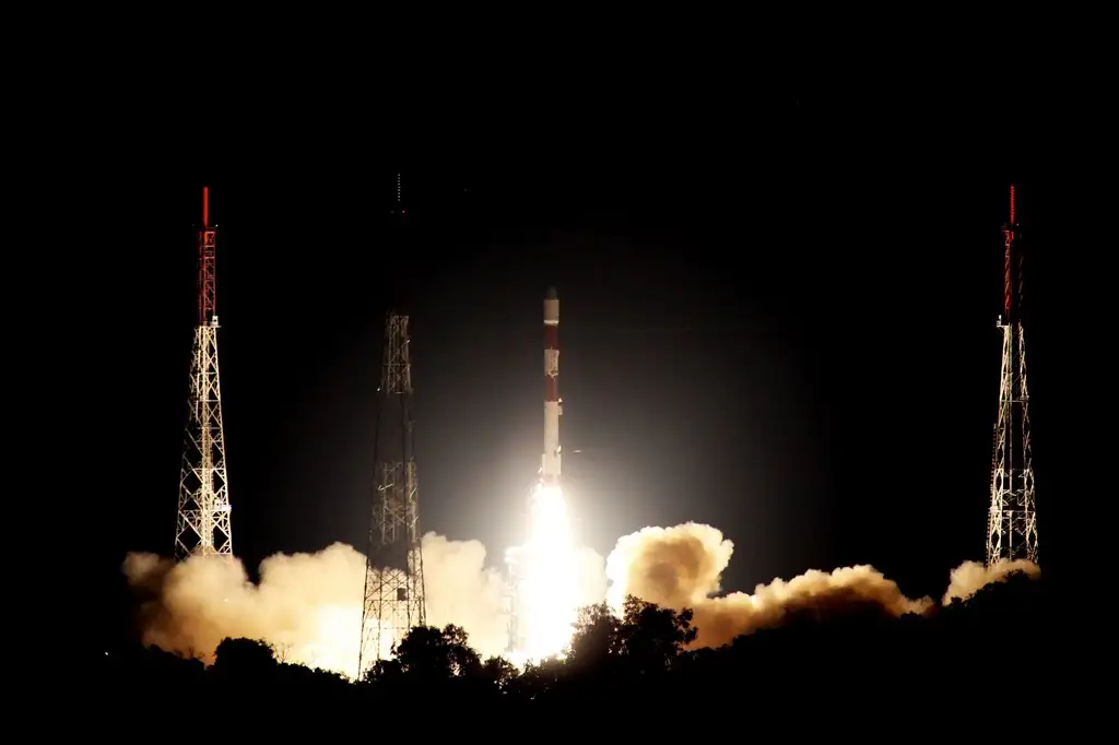 PSLV-C27 Take off