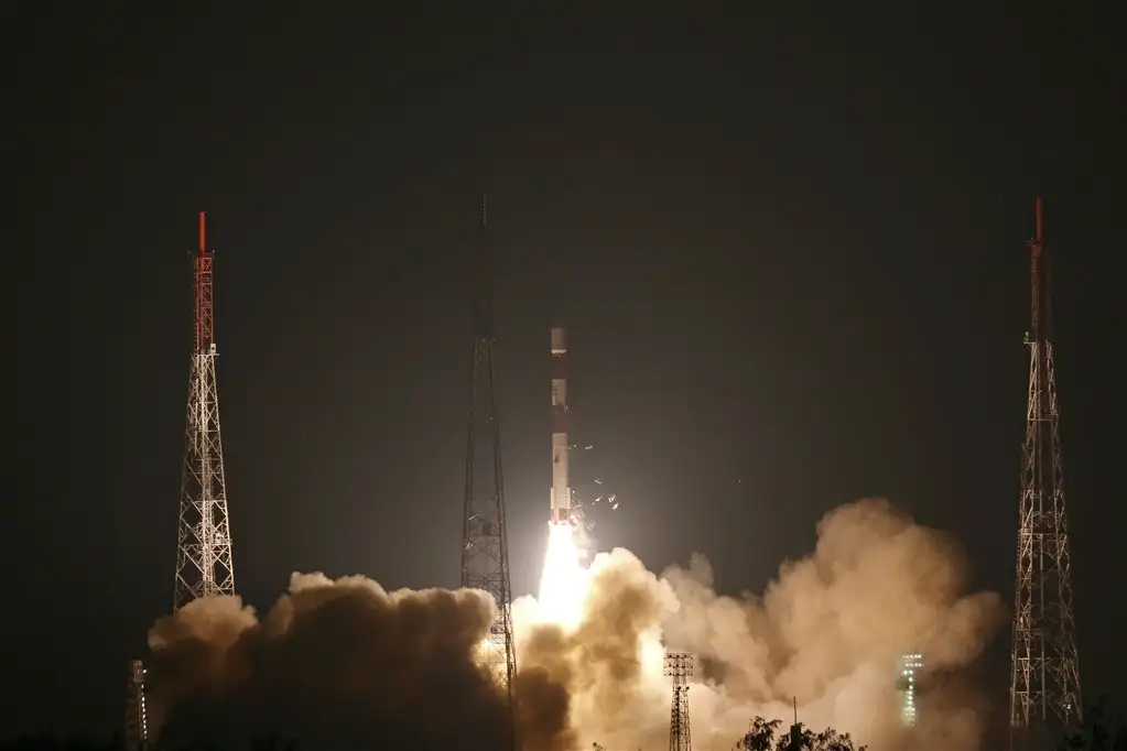 Image of PSLV-C44 Liftoff