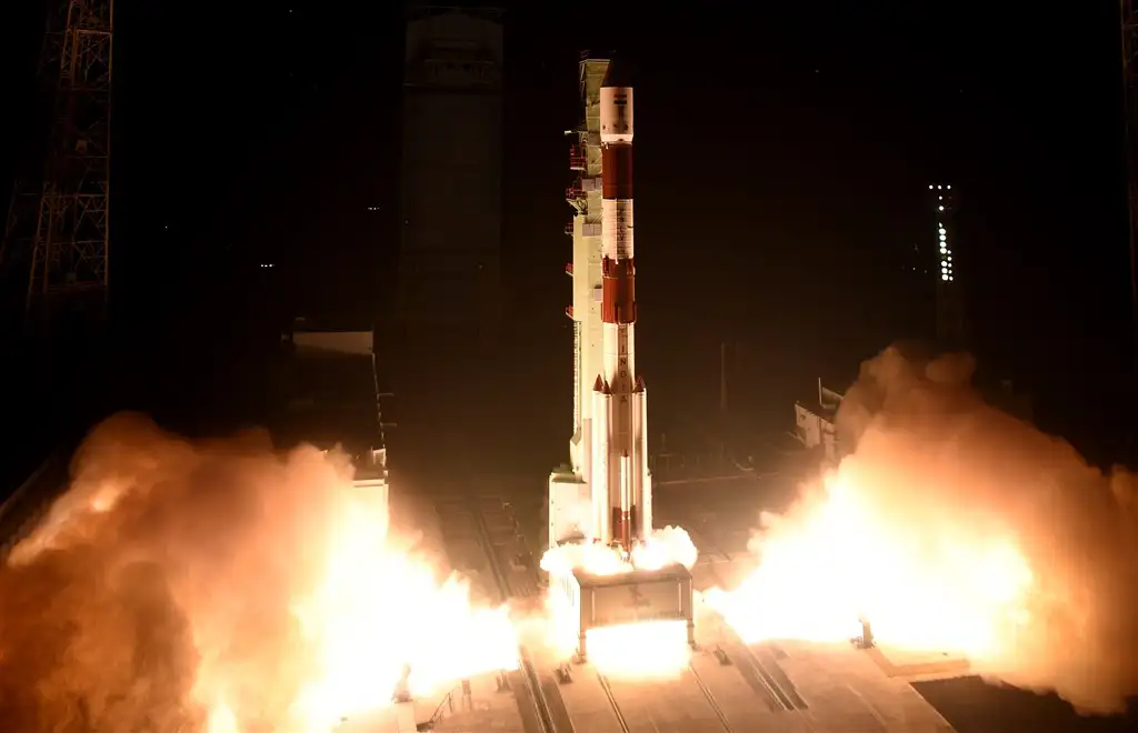 PSLV-C52 Lift-off