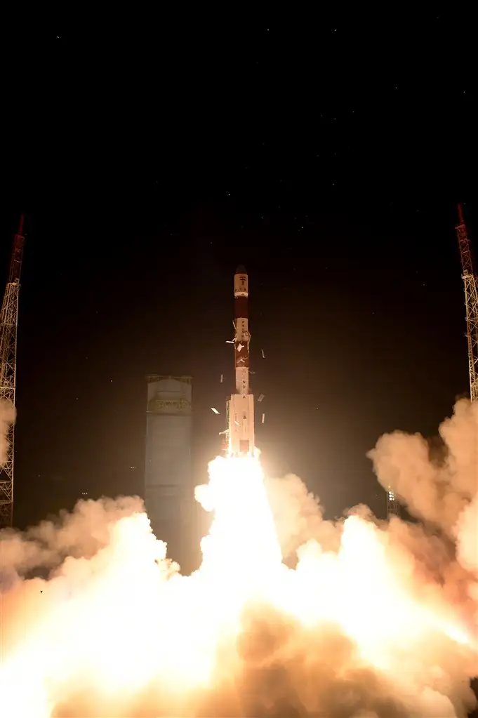 PSLV-C52 Lift-off