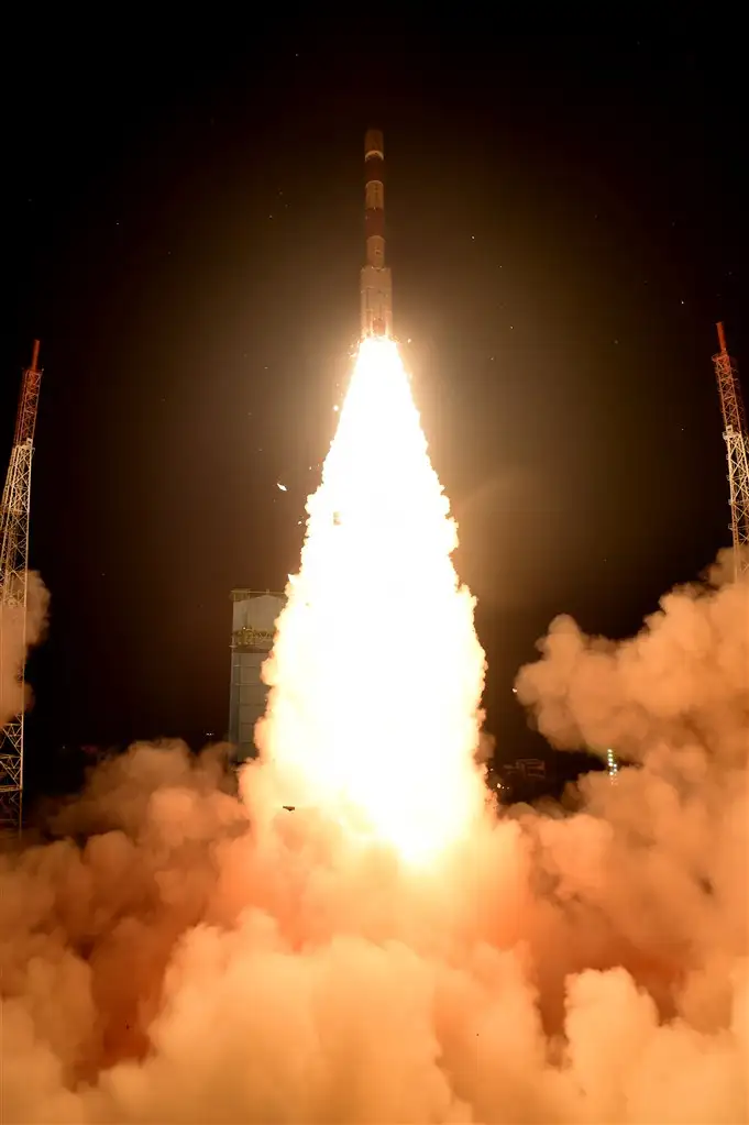 PSLV-C52 Lift-off