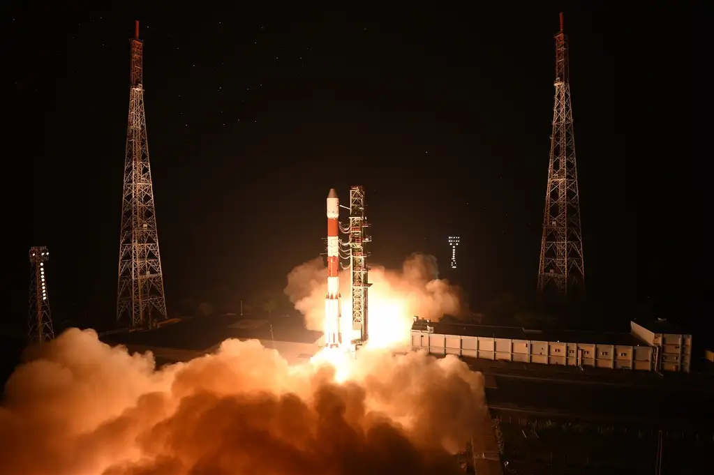 PSLV-C52 Lift-off