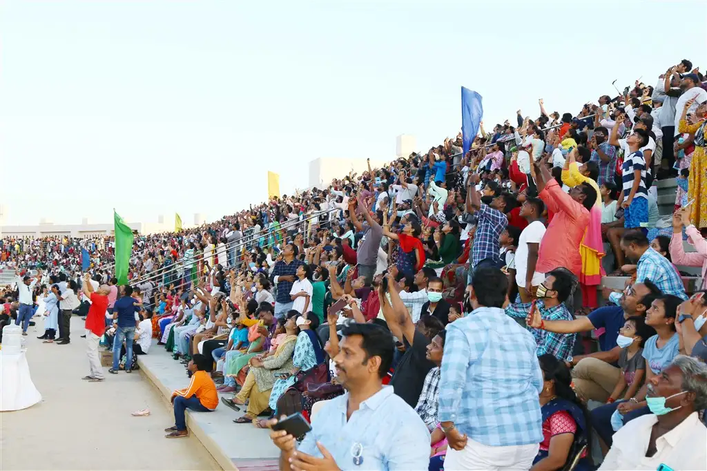 Public witnessed the launch of PSLV-C53 from Viewers gallery, SDSC Sriharikota