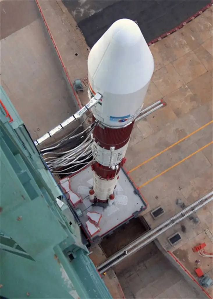 PSLV-C14 on Launchpad