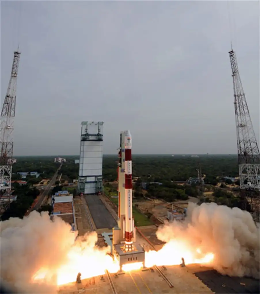 PSLV-C15 lift off view-2