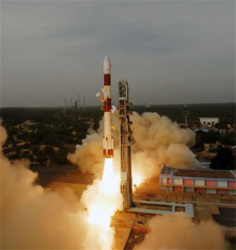 PSLV-C15 lift off view-3