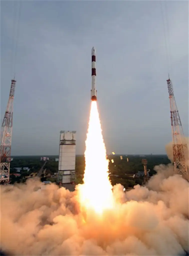 PSLV-C15 lift off view-4