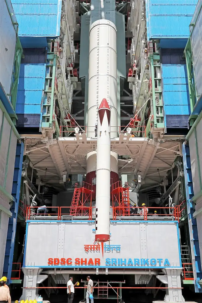 PSLV-C43 1st Stage Integration In-progress