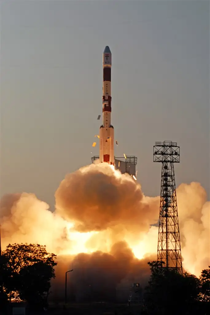 IMAGE PSLV-C24/IRNSS-1B Lift off