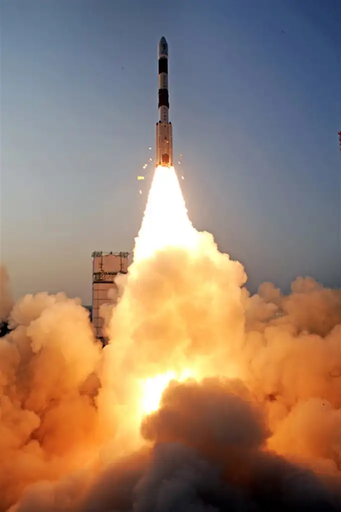 IMAGE PSLV-C24/IRNSS-1B Lift off