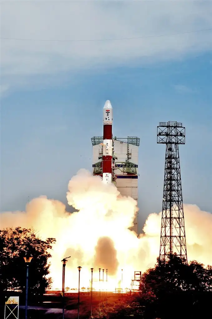 PSLV-C35/SCATSAT-1 Lift off