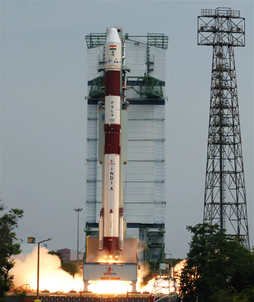 IMAGE PSLV-C23 Lift off
