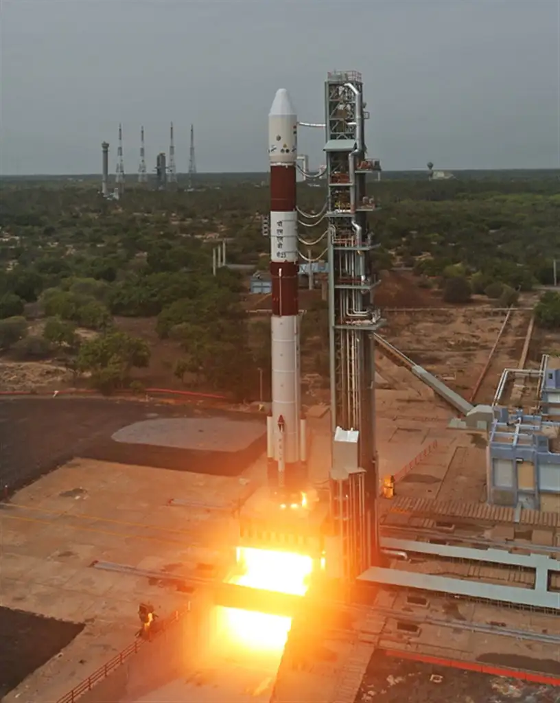 IMAGE PSLV-C23 Lift off