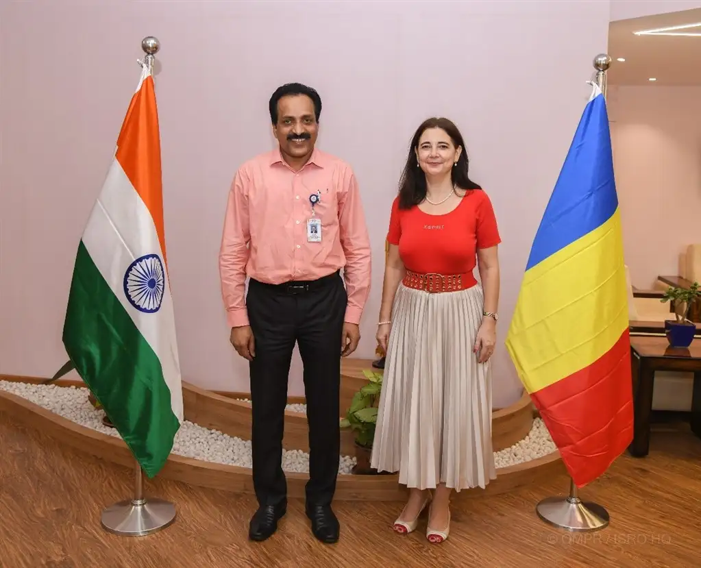 Ambassador of Romania met Chairman, ISRO/ Secretary, DOS